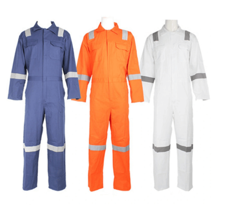 Cotton One-Piece Labor Protection Work Clothes Customized for Underground Miners